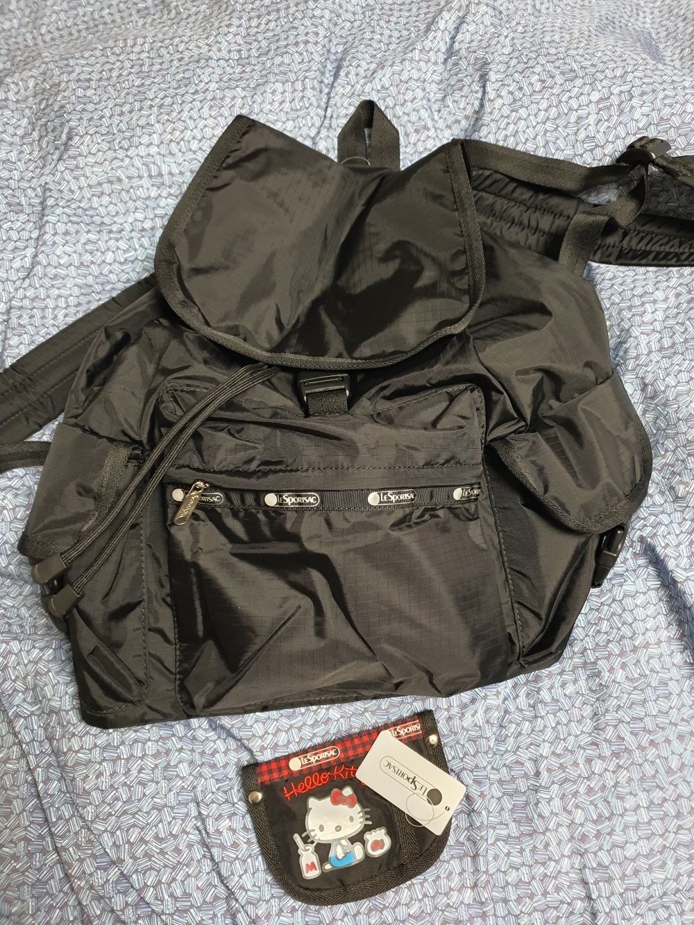 레스포삭 보이저 클래식 라지 백팩 블랙 경량 배낭 Voyager Rucksack RP Global