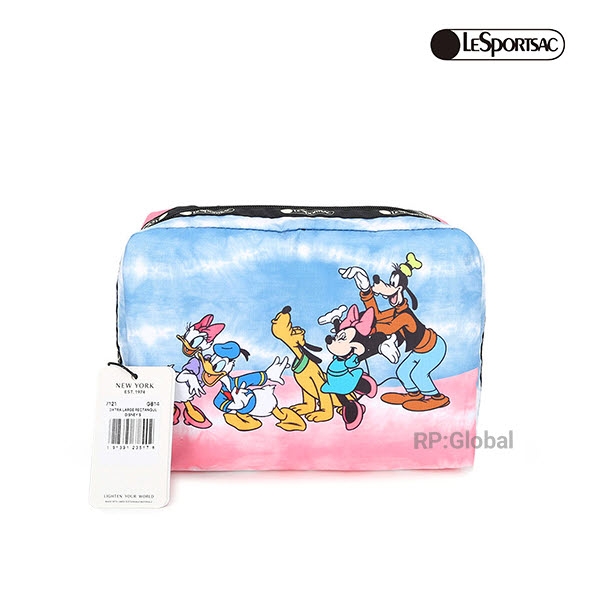 레스포삭 파우치 다용도 화장품 수납 라지 디즈니 미키와 친구들 Disney\'s Surf\'s Up