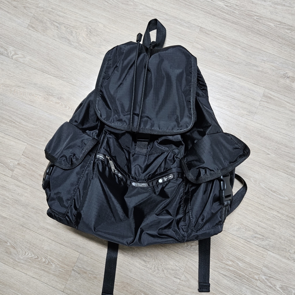 레스포삭 보이저 클래식 라지 백팩 블랙 경량 배낭 Voyager Rucksack RP Global