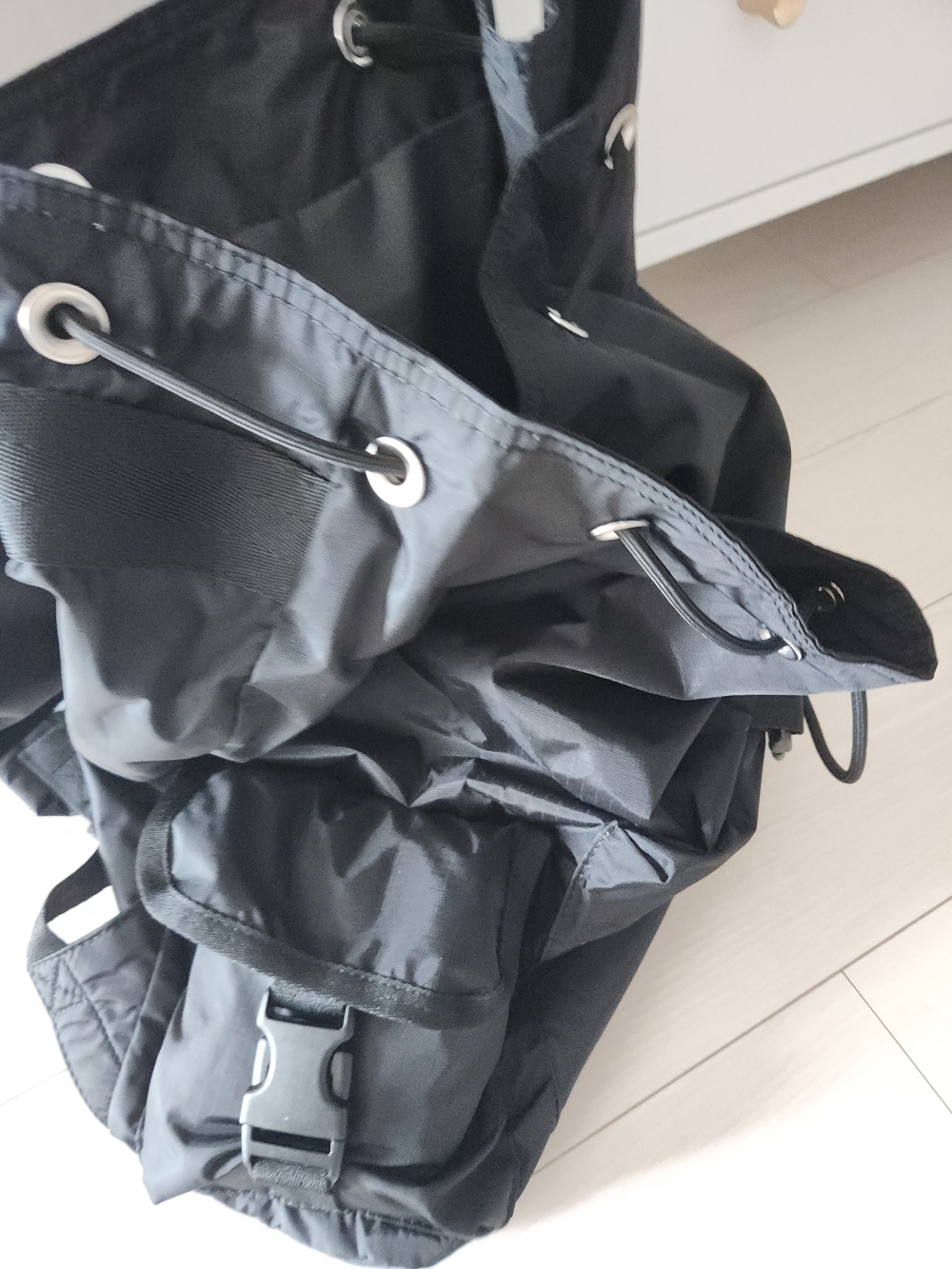 레스포삭 보이저 클래식 라지 백팩 블랙 경량 배낭 Voyager Rucksack RP Global