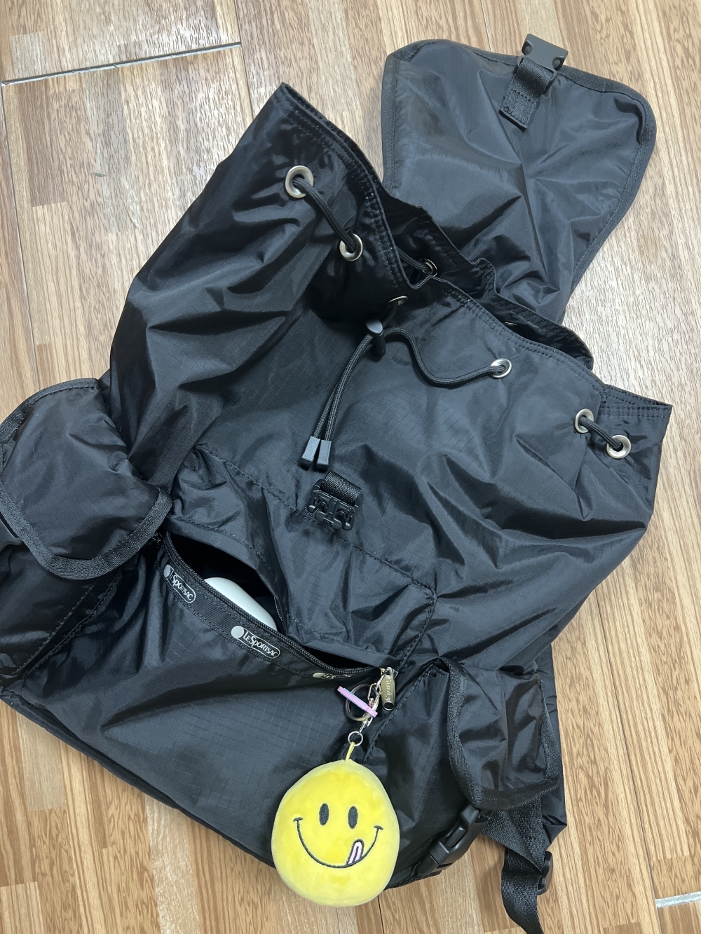레스포삭 보이저 클래식 라지 백팩 블랙 경량 배낭 Voyager Rucksack RP Global