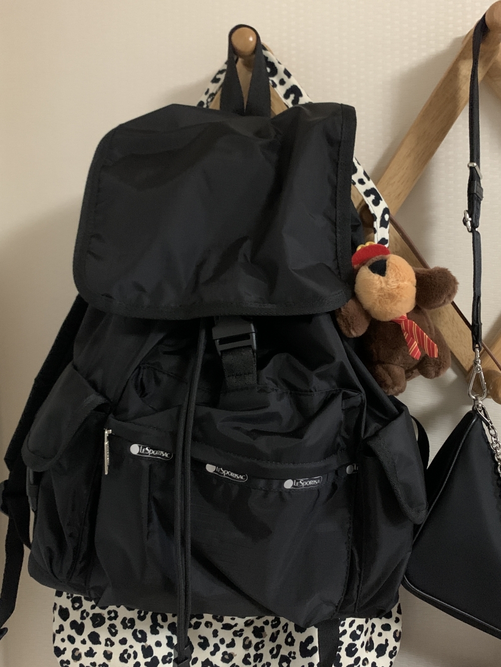 레스포삭 보이저 클래식 라지 백팩 블랙 경량 배낭 Voyager Rucksack RP Global