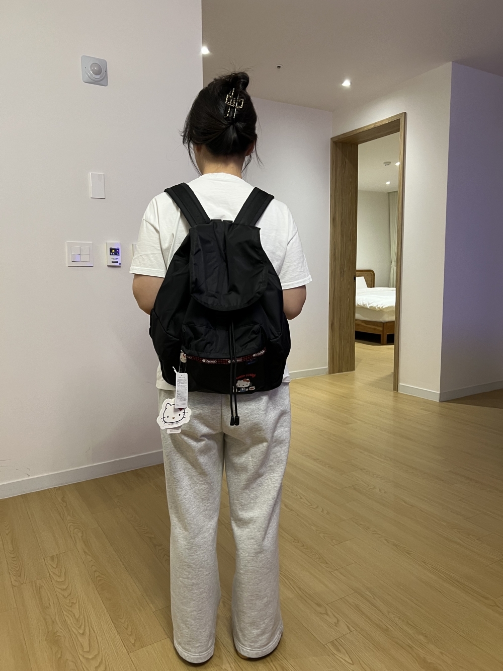 레스포삭 보이저 클래식 라지 백팩 블랙 경량 배낭 Voyager Rucksack RP Global