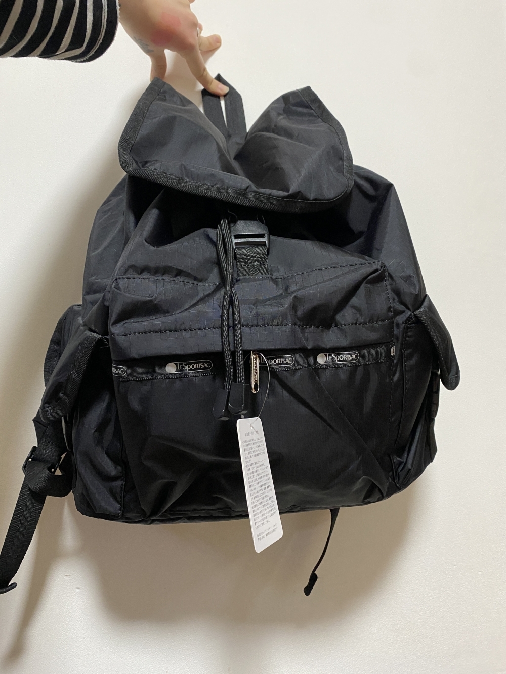 레스포삭 보이저 클래식 라지 백팩 블랙 경량 배낭 Voyager Rucksack RP Global