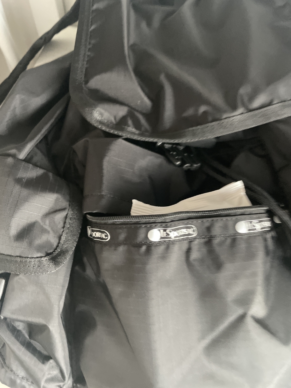 레스포삭 보이저 클래식 라지 백팩 블랙 경량 배낭 Voyager Rucksack RP Global