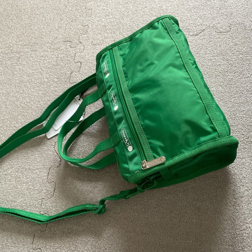 레스포삭 크로스백 미니백 3547 MINI DUFFEL 미디엄 경량 방수 그린